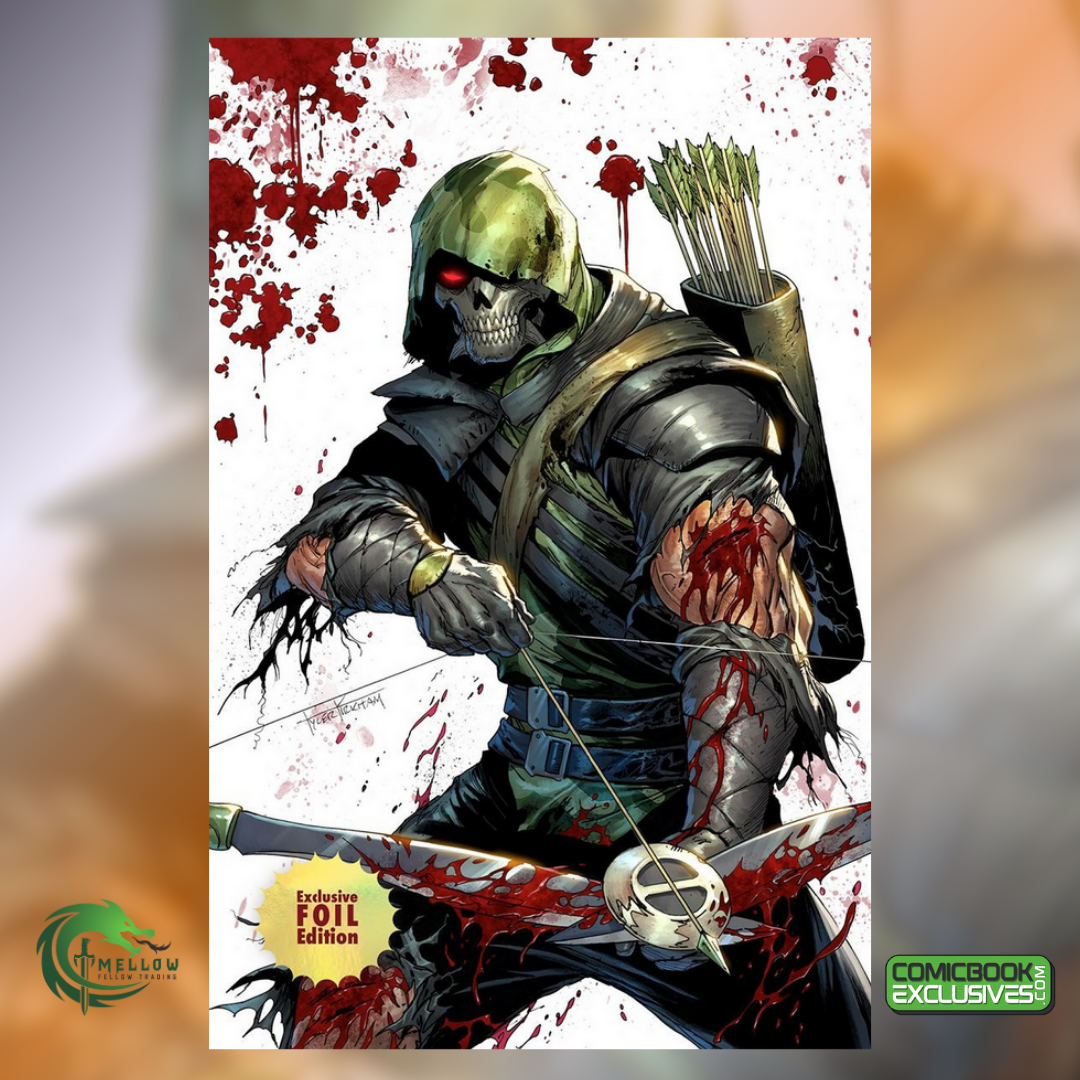 ABSOLUTE GREEN ARROW #1 Tyler Kirkham Battle Damage Exclusive